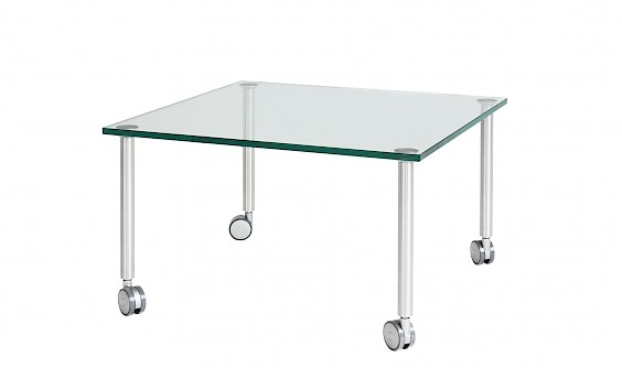 Glastische Auf Rollen Couchtisch Objekt Roll Couchtisch Glas Auf Rollen