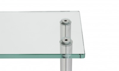 ETAGE-PUNKT Regale, verschraubt, aus Glas nach Maß, Glasmöbel Weißglas